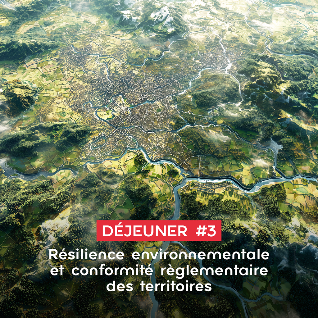 Déjeuner-débat : Résilience environnementale et conformité règlementaire des territoires